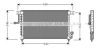 AVA QUALITY COOLING HY5036 Condenser, air conditioning